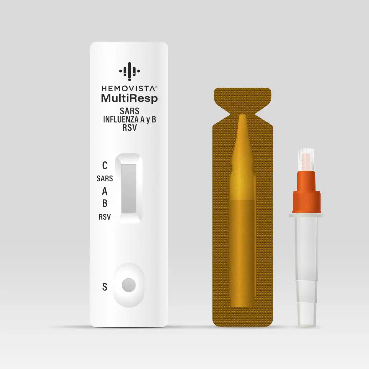 COVID + Influenza A/B + RSV HEMOVISTA (4 en 1)