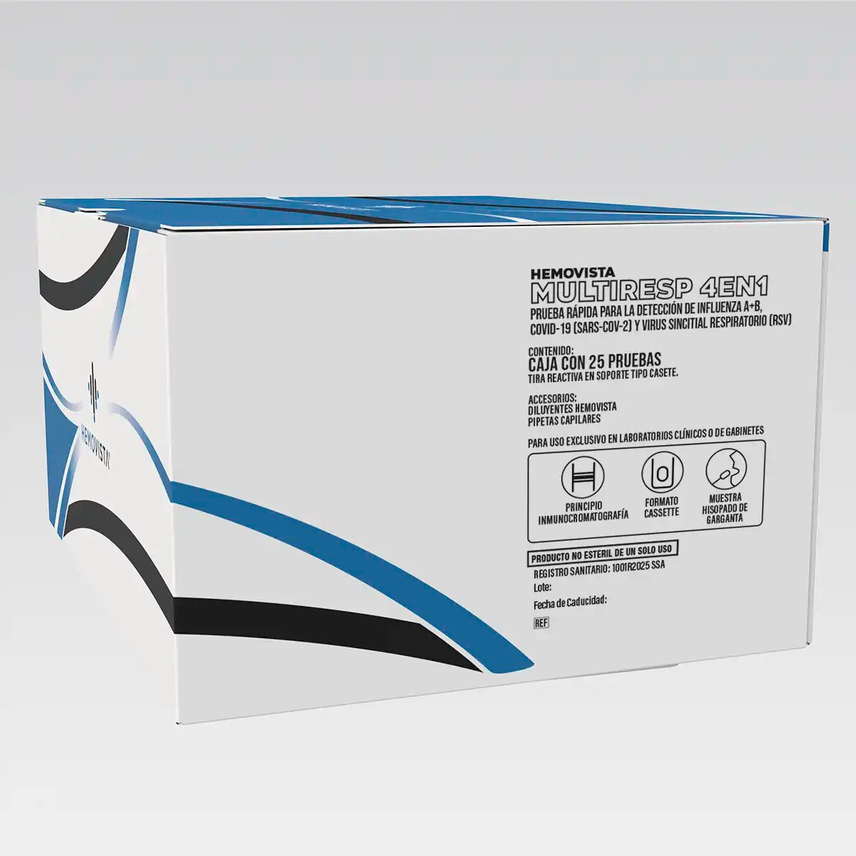 COVID + Influenza A/B + RSV HEMOVISTA (4 en 1)