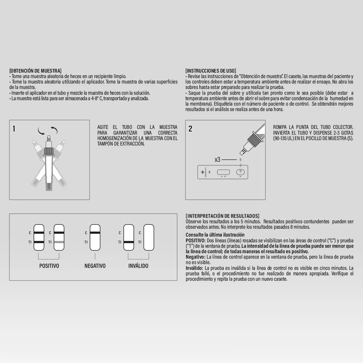 FOB Hemovista - Instrucciones