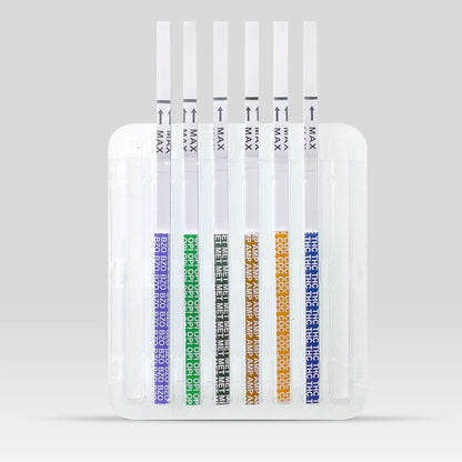Multidrogas 6 parámetros (THC/COC/AMP/MET/OPI/BZO) Hemovista - Casete