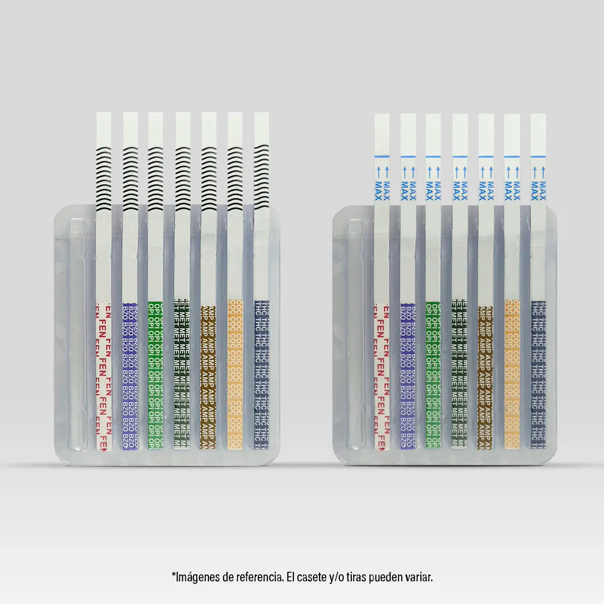 Multidrogas 7 parámetros (THC/COC/AMP/MET/OPI/BZO/FYL) Hemovista